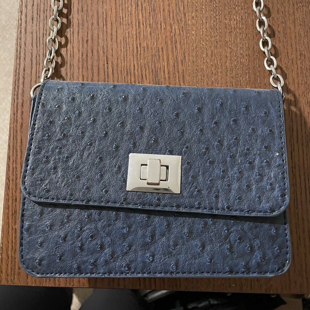 Blue Crossbody bag